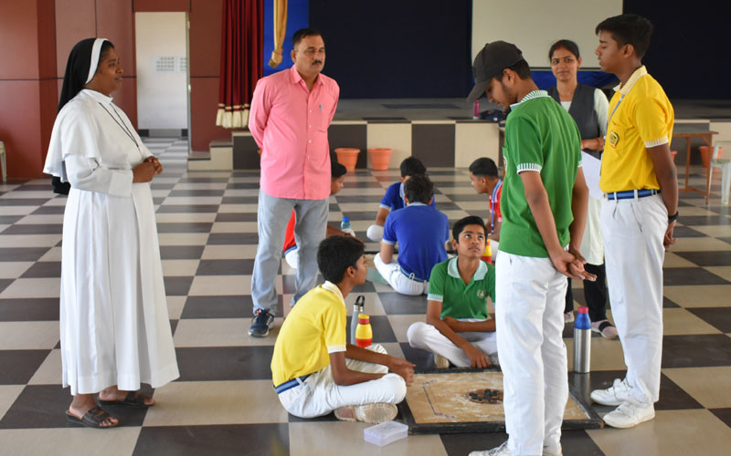 Inter House Chess Carrom Sr. Boys