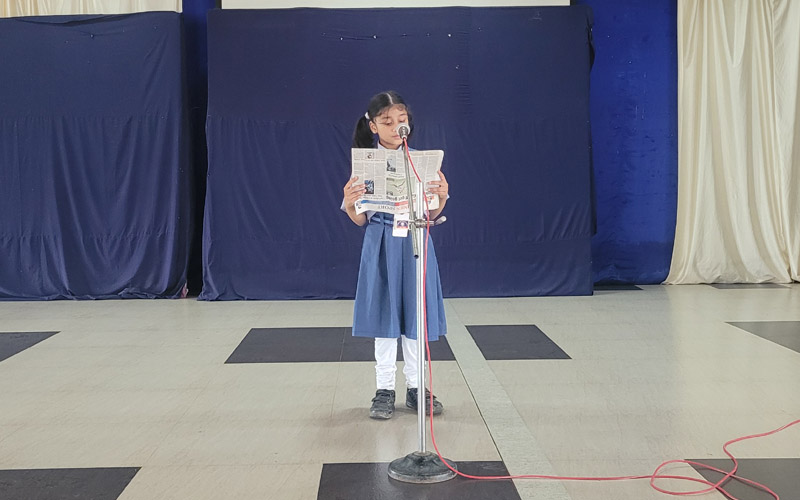 News Reading Competition (III-V)