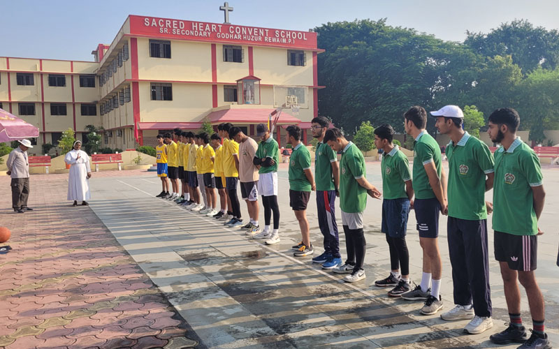 Inter House Basket Ball Sr. Boys