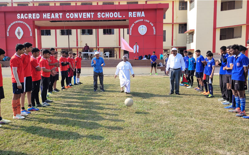 Inter House Football Sr. Boys