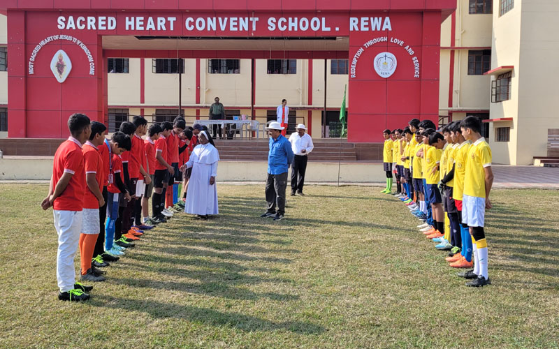 Inter House Football Jr. Boys