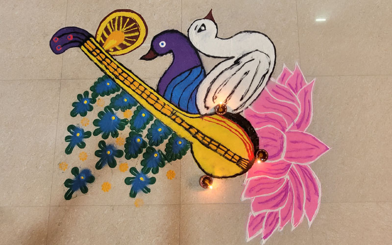 Rangoli Competition (VI-XII)