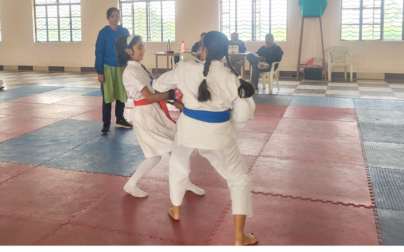 Karate Competition  Sub Jr. Girls